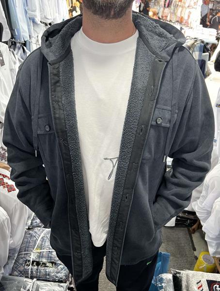 Рубашка Nik (XL-5XL) 56625 navy (зима)