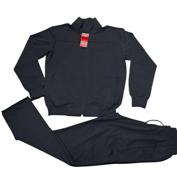 Костюм спорт Cramp (M-3XL) C67 black (деми)