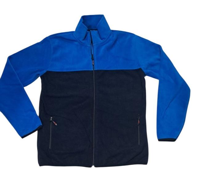 Кофта спорт Cramp (M-3XL) C73 l.blue-blue (деми)