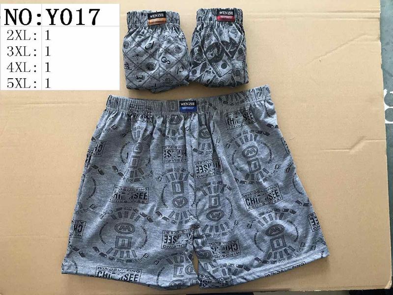 Трусы Redoor (2XL-5XL) Y017 grey (деми)