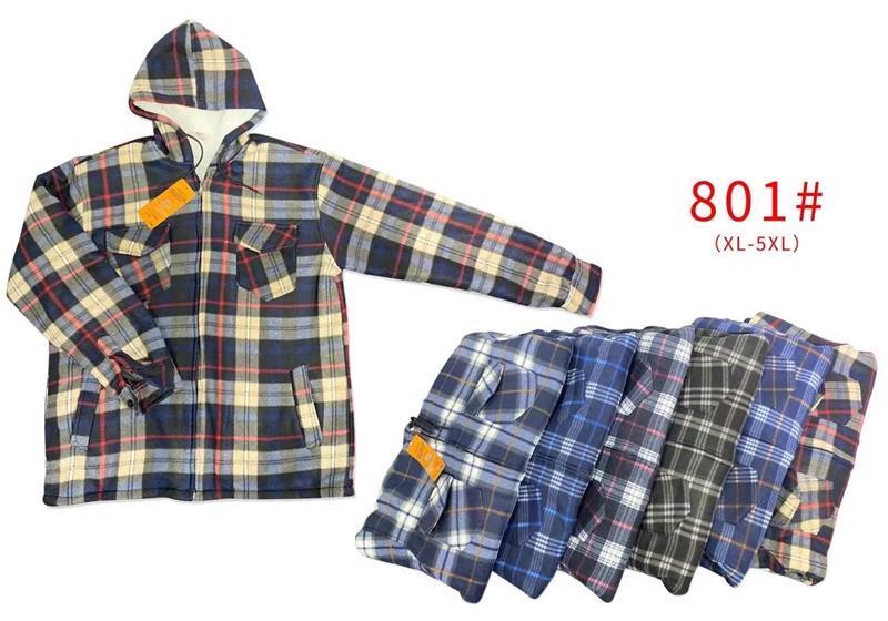 Рубашка Hoan (XL-5XL) 801 mix (зима)