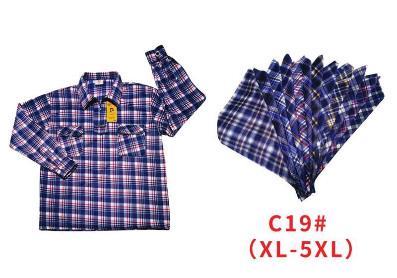 Рубашка Hoan (XL-5XL) C19 mix (зима)