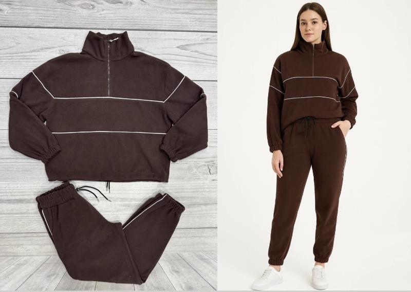 Костюм Annet (48-54) YT5484 brown (зима)