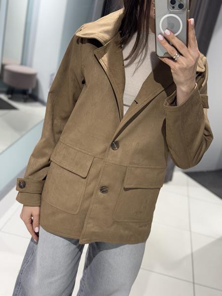 Куртка Comod (S-XL) 17891 beige (деми)