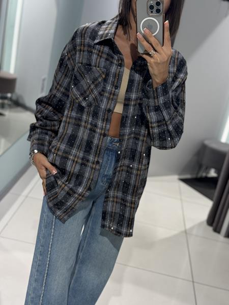 Рубашка Comod (one size) 7101 d.grey (деми)