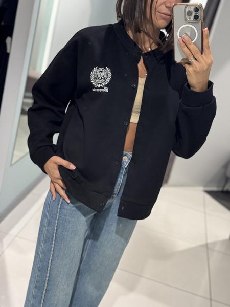 Кофта Comod (one size) 8781 black (деми)