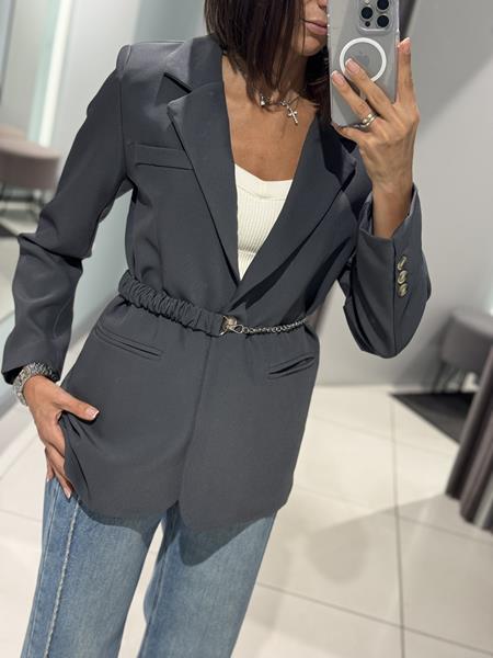 Пиджак Comod (M-L) 8829 d.grey (деми)