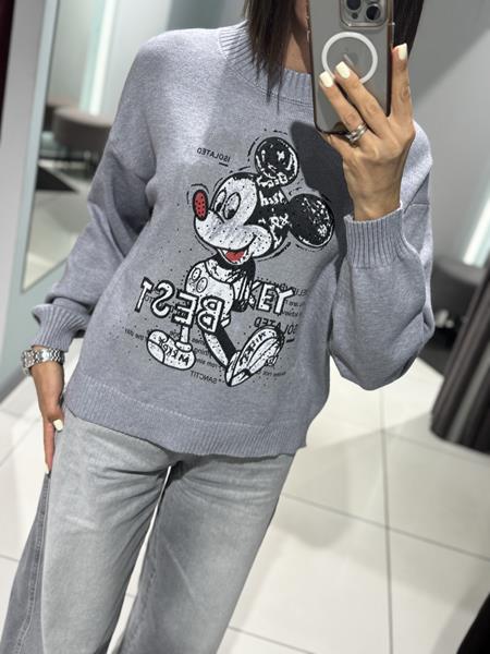 Кофта Comod (one size) 911 l.grey (деми)