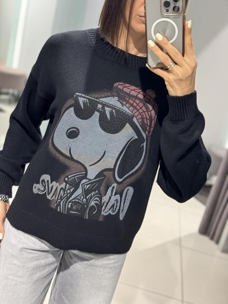 Свитер Comod (one size) 923 black (деми)