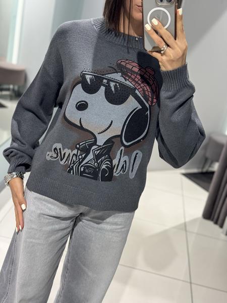 Свитер Comod (one size) 923 grey (деми)