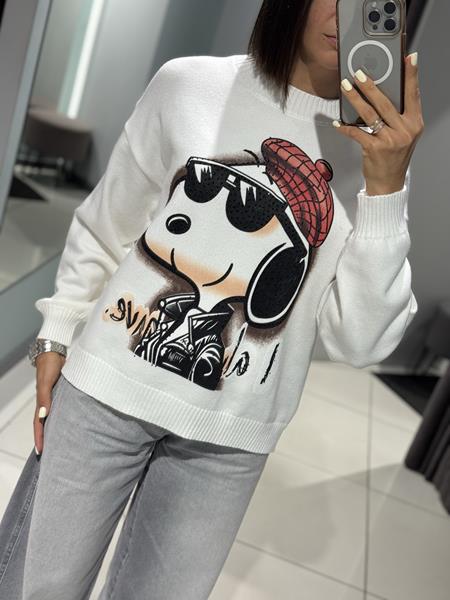 Свитер Comod (one size) 923 white (деми)