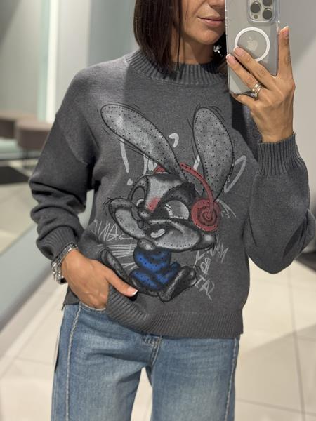 Свитер Comod (one size) CM11 grey (деми)