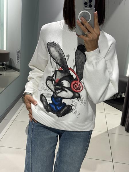 Свитер Comod (one size) CM15 white (деми)