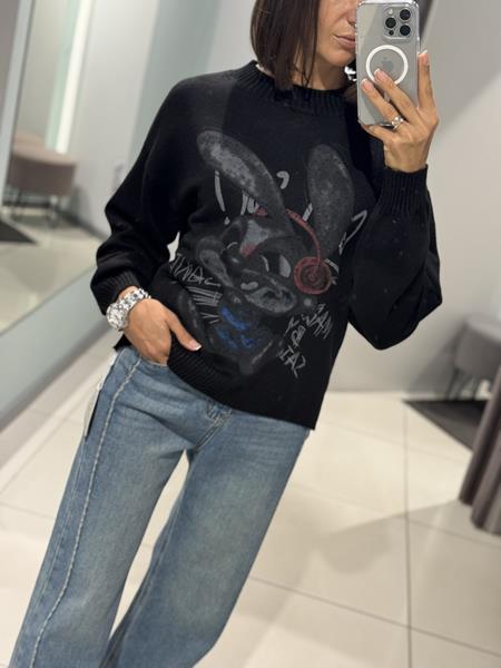 Свитер Comod (one size) CM17 black (деми)