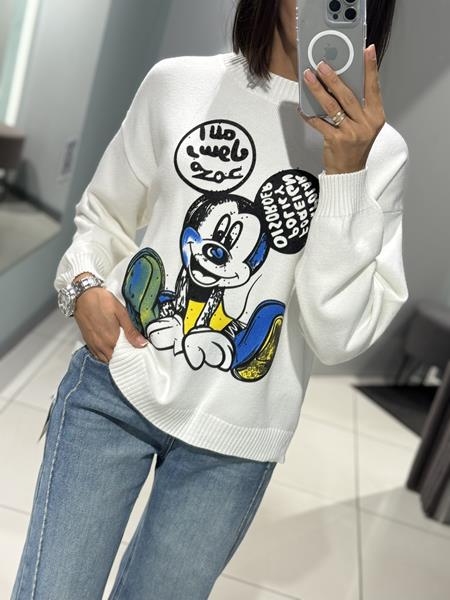 Свитер Comod (one size) CM18 white (деми)