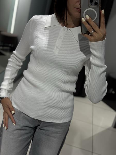 Свитер Comod (one size) S019 white (деми)