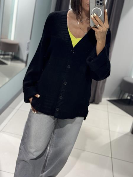 Кофта Comod (one size) S023 black (деми)