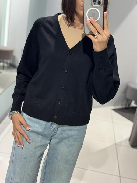 Кофта Comod (one size) Y8006 black (деми)