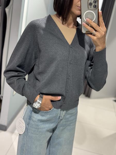 Кофта Comod (one size) Y8006 grey (деми)