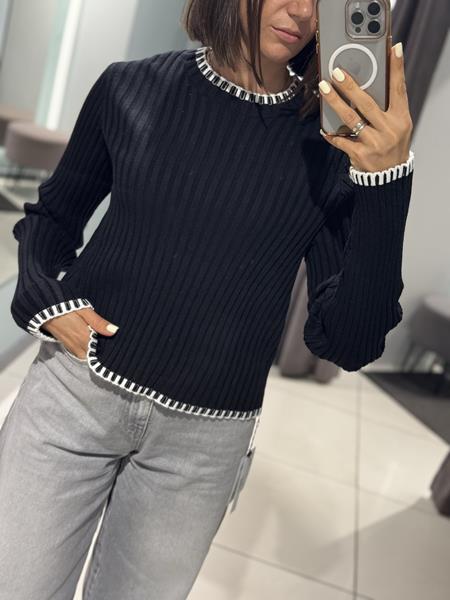 Свитер Comod (one size) Z23 black (деми)