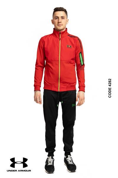 Костюм спорт AZT (S-2XL) 4282 red (деми)