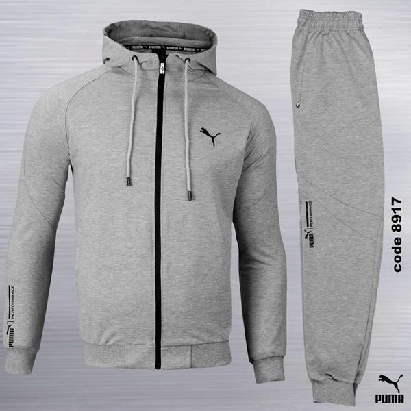 Костюм спорт AZT (S-2XL) 8917-2 l.grey (деми)