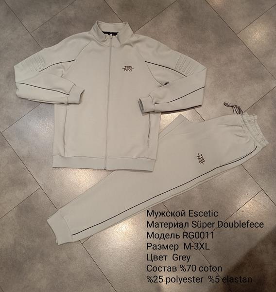 Костюм спорт AZT (M-3XL) RG0011 l.grey (деми)