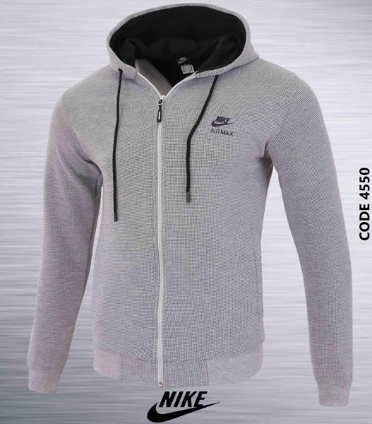 Кофта спорт AZT (S-2XL) 4550-1 grey (деми)