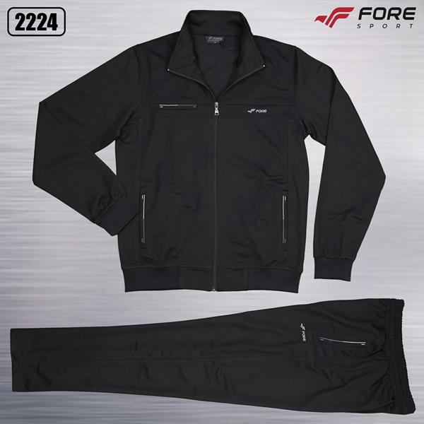Костюм спорт AZT (M-3XL) 2224 black (деми)