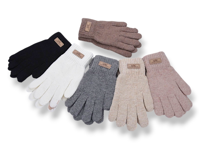 Перчатки КОРОЛЕВА (one size) 2103 mix (зима)