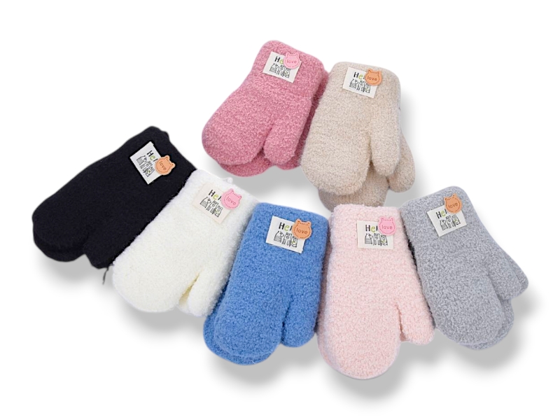 Варежки КОРОЛЕВА (1-3) 5212 mix (зима)