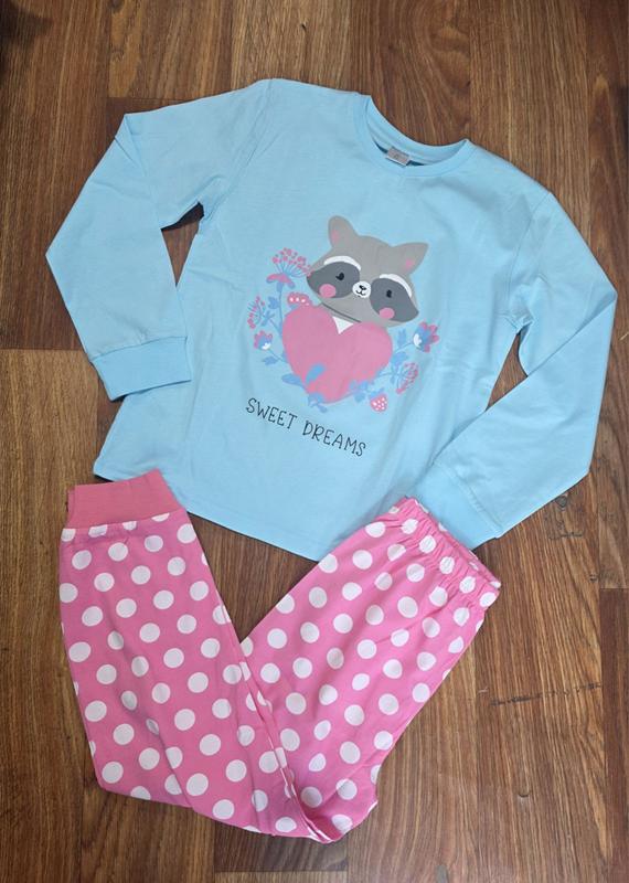 Пижама MMZ (9-14) M500 l.blue (деми)