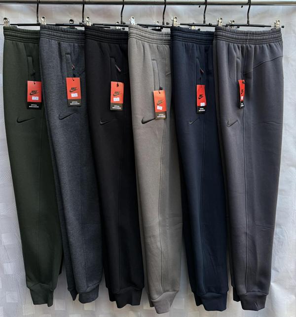 Штаны спорт Shon (48-58) S1305 navy (зима)