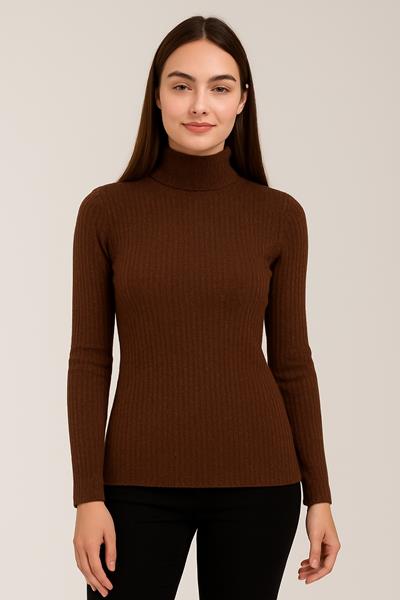 Гольф Madoka (M-3XL) 1177 brown (деми)