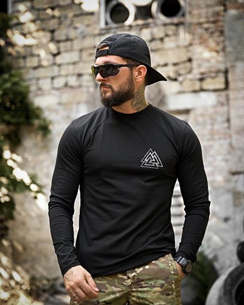 Свитер Madoka (M-3XL) 1158 black (деми)