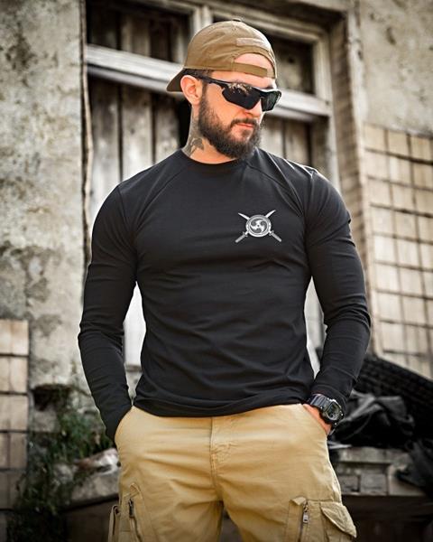 Свитер Madoka (M-3XL) 1167 black (деми)