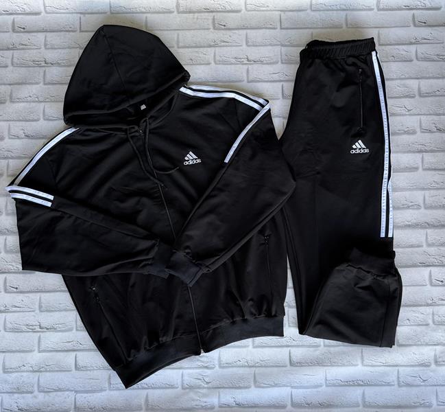 Костюм спорт Long Sport (56-64) LS173 black (деми)