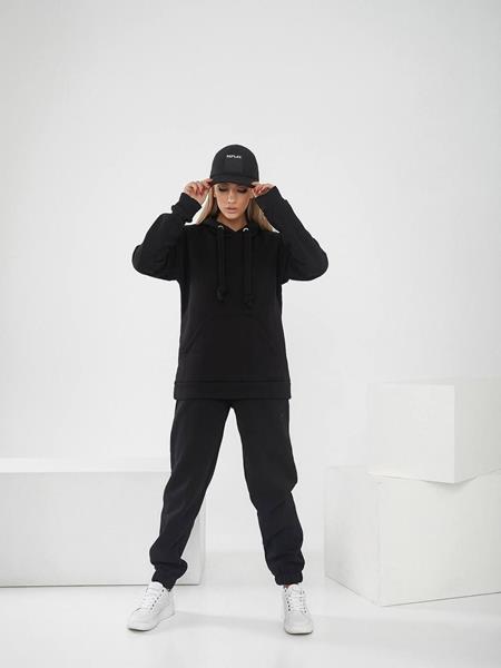 Костюм спорт Loren (44-58) 886 black (зима)