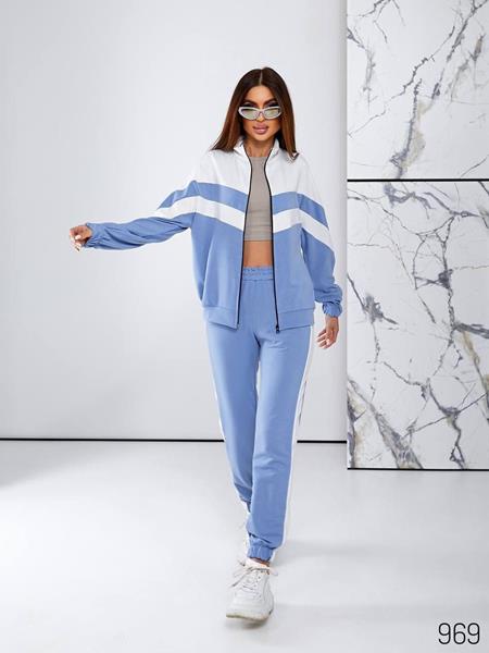 Костюм спорт Loren (42-56) 969 l.blue (деми)