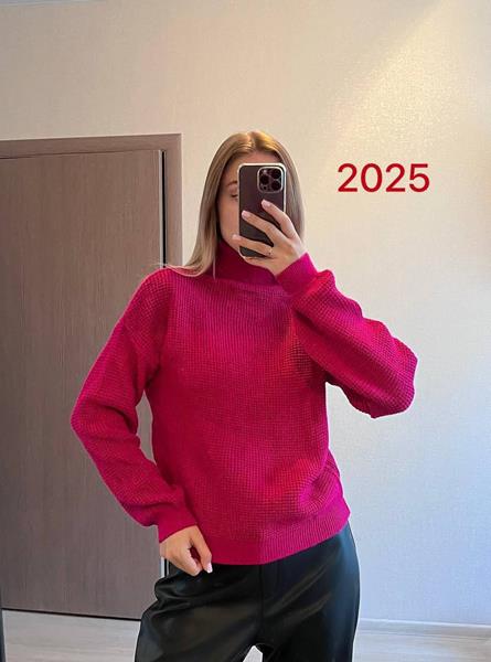 Свитер FSN (42-48) 2025 crimson (зима)