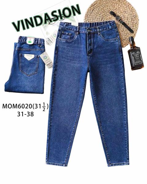 Джинсы Vindassion (31-38) 6020 blue (деми)