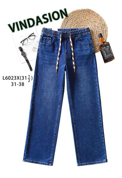 Джинсы Vindassion (31-38) 6023 blue (деми)