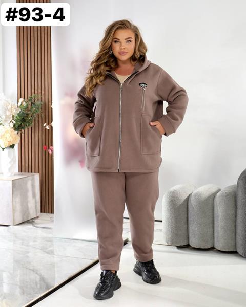 Костюм спорт BAT (50-60) 93-4 beige (зима)