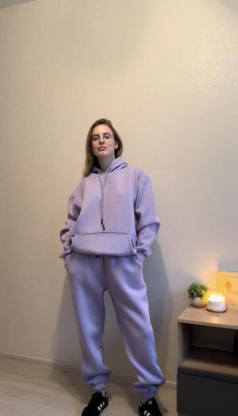 Костюм спорт FSN (52-58) 5035-1 lilac (зима)