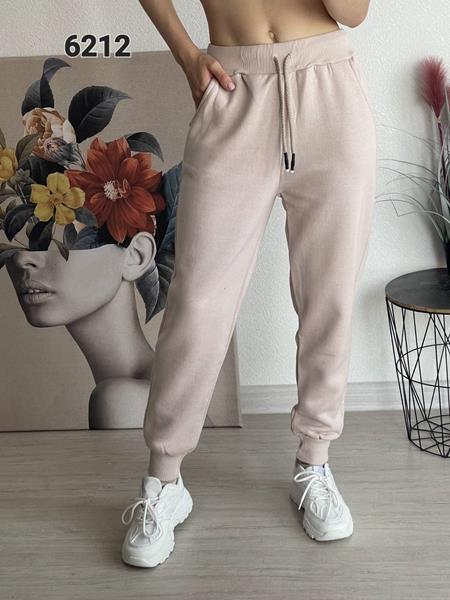 Штаны спорт FSN (48-54) 6212 l.beige (зима)