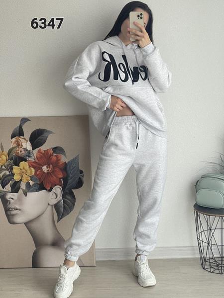 Костюм спорт FSN (46-52) 6347 grey (зима)