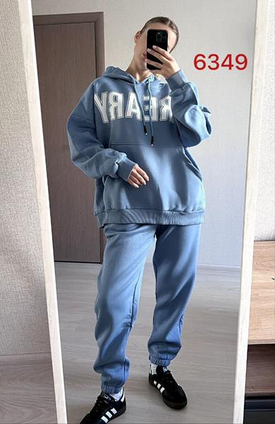 Костюм спорт FSN (46-52) 6349 l.blue (зима)