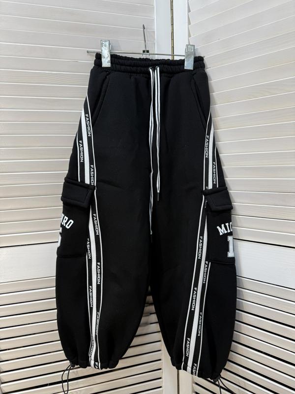 Штаны спорт Major (6-10) M386 black (зима)