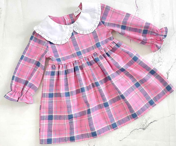 Платье Moda school (80-86) 7302-2 pink (деми)