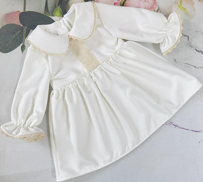 Платье Moda school (80-86) 7302-3 white (деми)